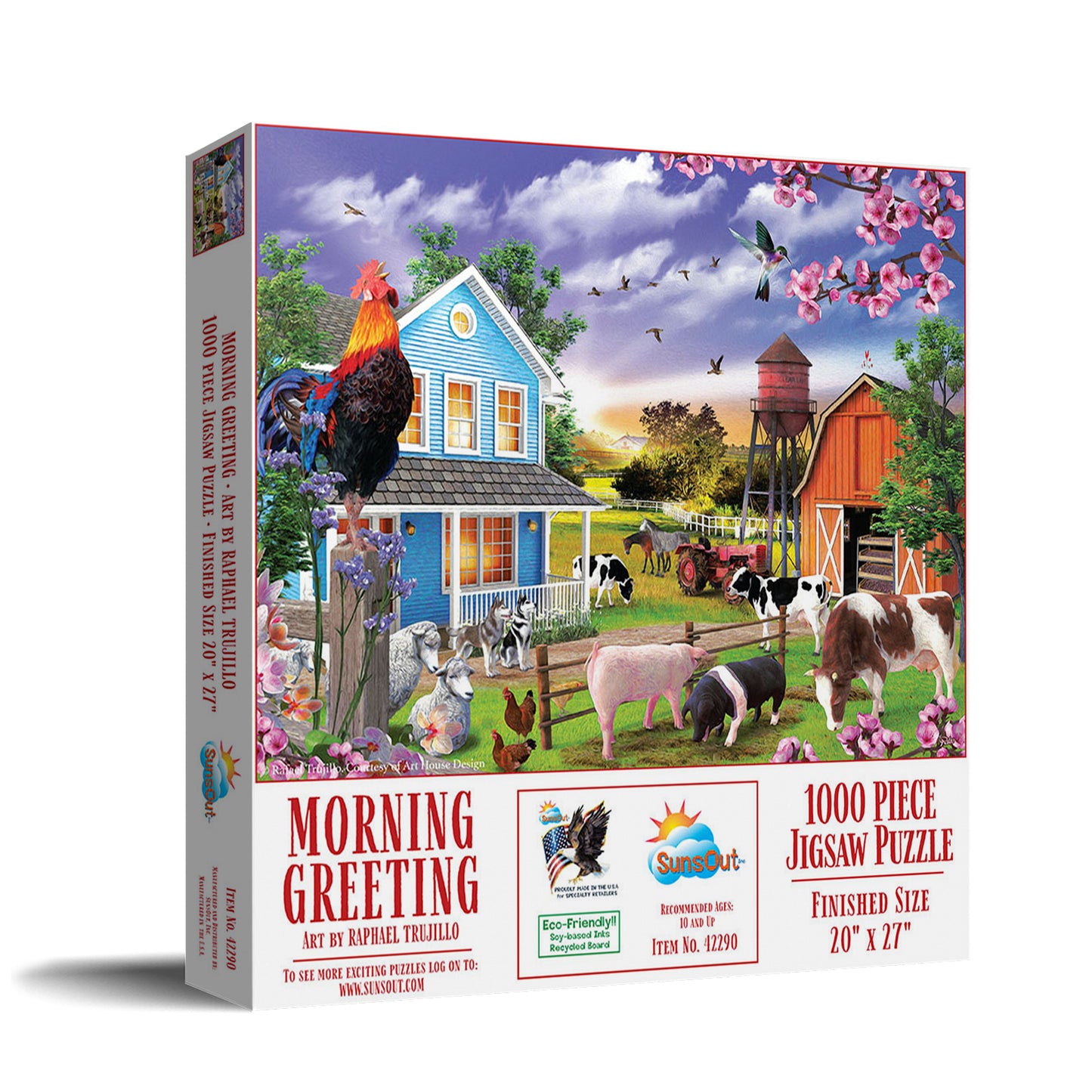 Morning Greeting - 1000 Piece Jigsaw Puzzle