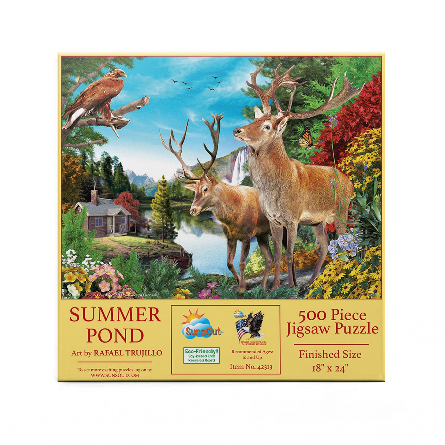 Summer Pond - 500 Piece Jigsaw Puzzle