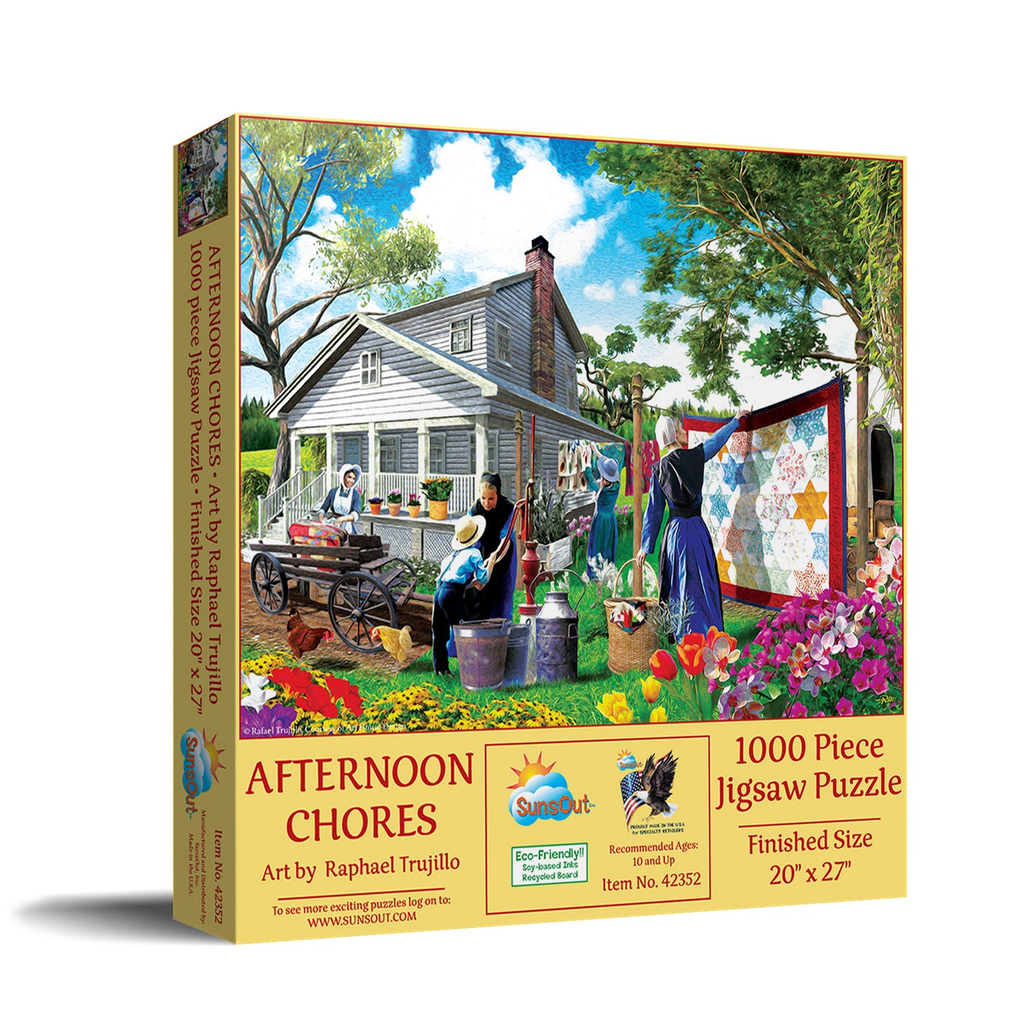 Afternoon Chores - 1000 Piece Jigsaw Puzzle
