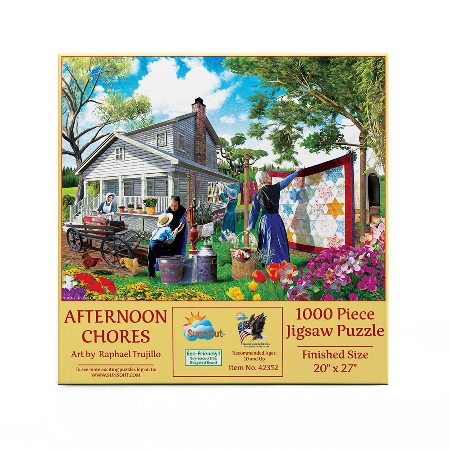Afternoon Chores - 1000 Piece Jigsaw Puzzle