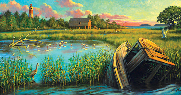 Laughing Gull Creek - 500 Piece Jigsaw Puzzle