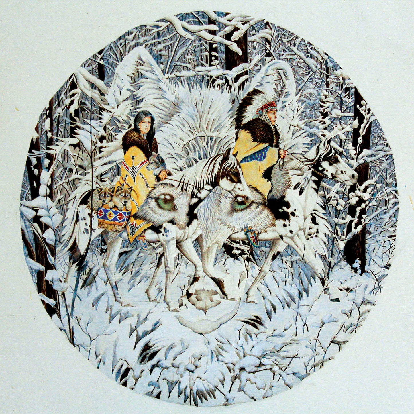Keeper of the Wolf - 1000 Piece Jigsaw Puzzle