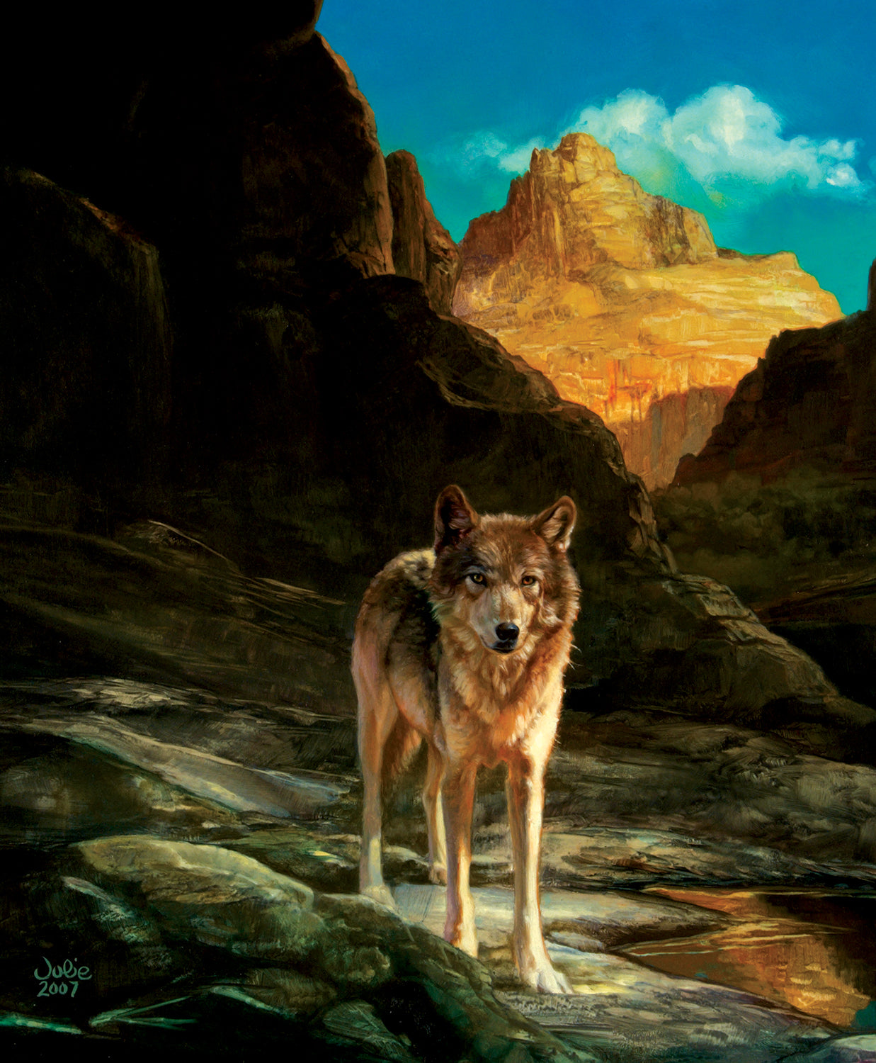 Lone Wolf - 1000 Piece Jigsaw Puzzle