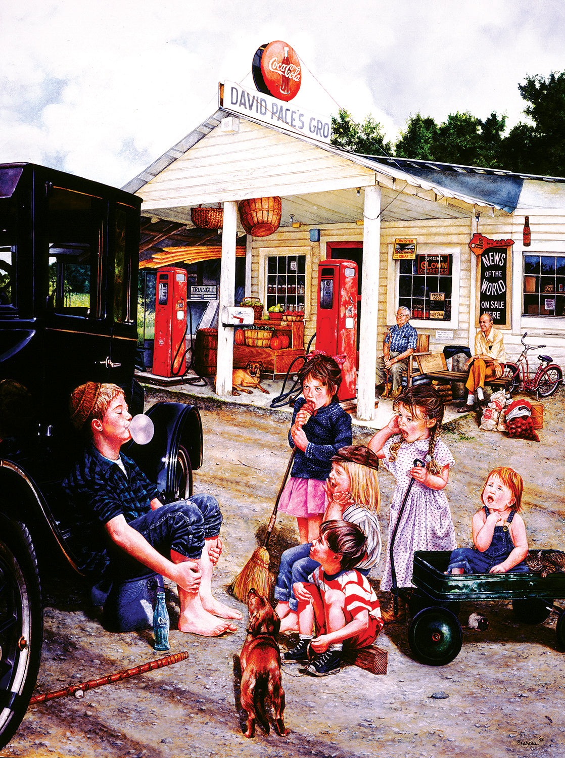 Blowing Bubbles 1000 - 1000 Piece Jigsaw Puzzle