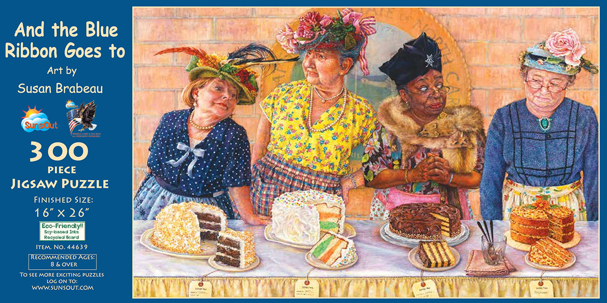 And the Blue Ribbon Goes to - 300 Piece Jigsaw Puzzle