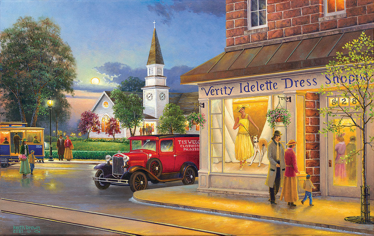 Verity Dress Shop - 550 Piece Jigsaw Puzzle