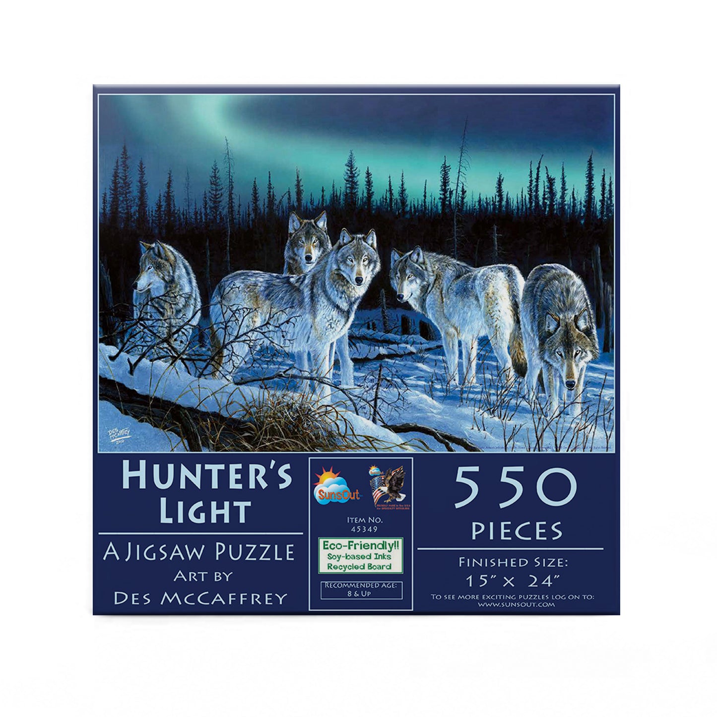 Hunters Light - 550 Piece Jigsaw Puzzle
