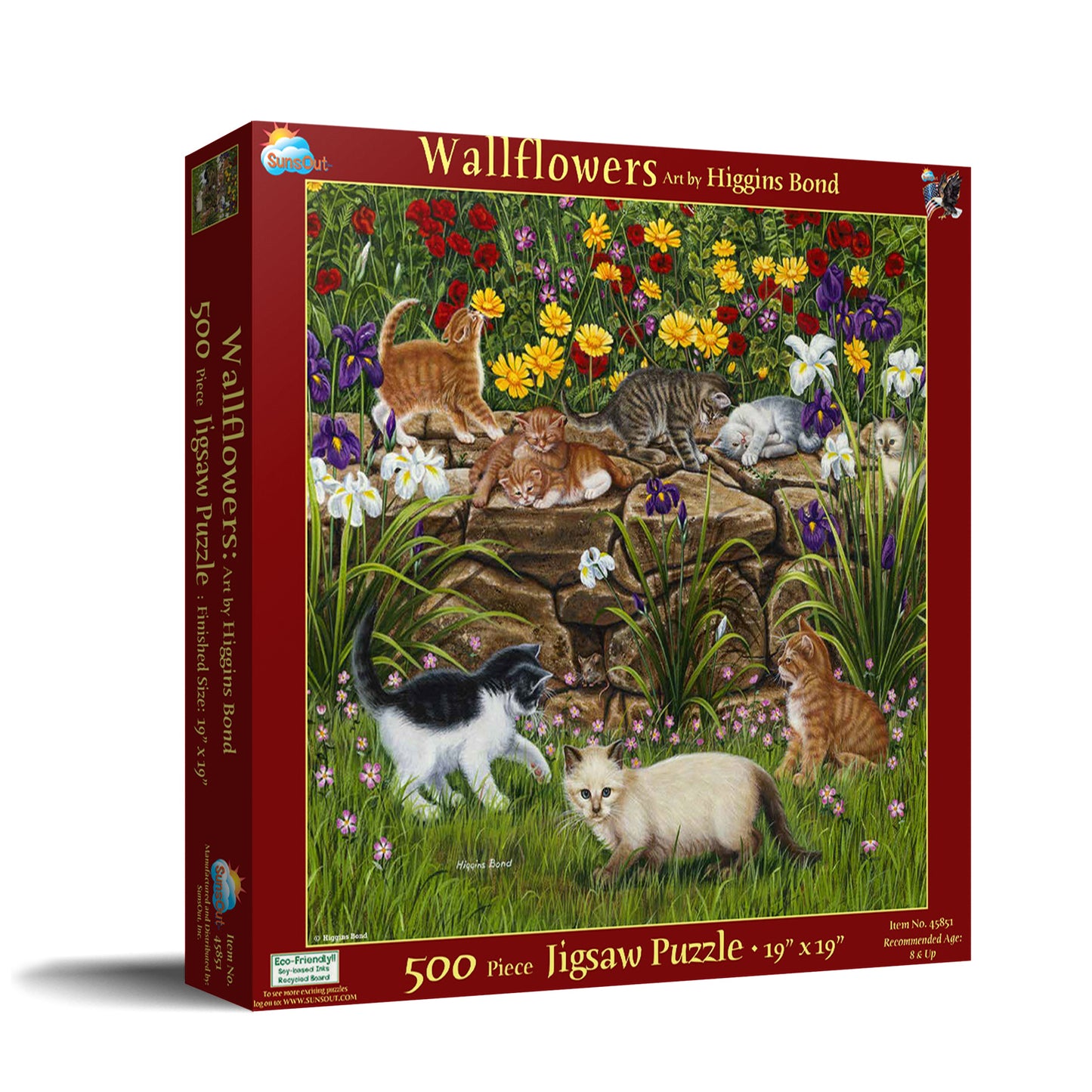 Wall Flowers - 500 Piece Jigsaw Puzzle