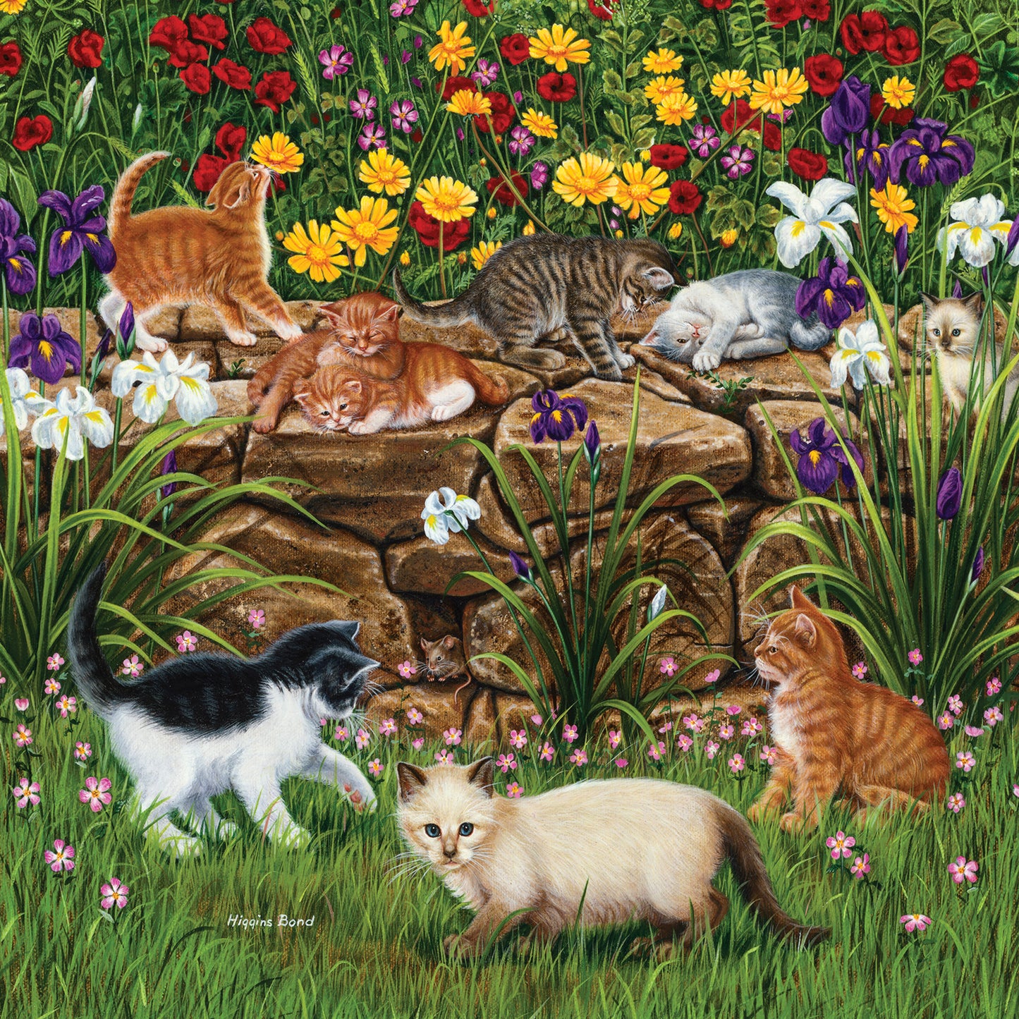Wall Flowers - 500 Piece Jigsaw Puzzle