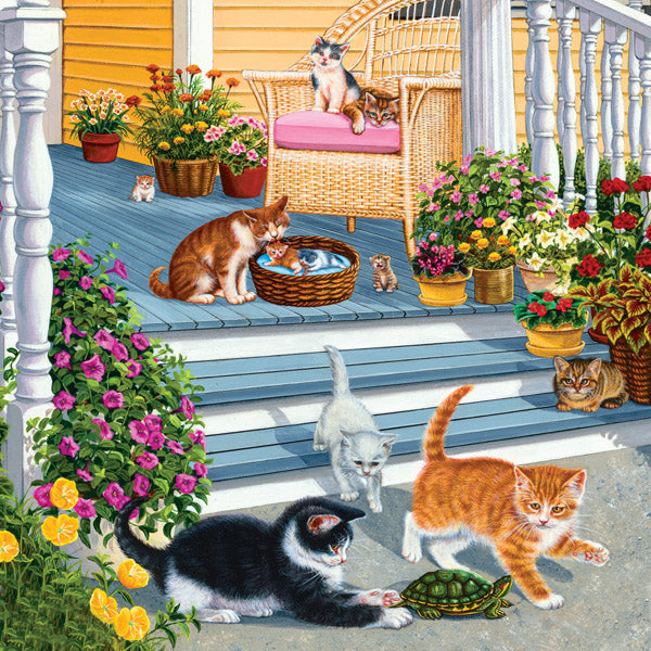 A New Playmate - 500 Piece Jigsaw Puzzle