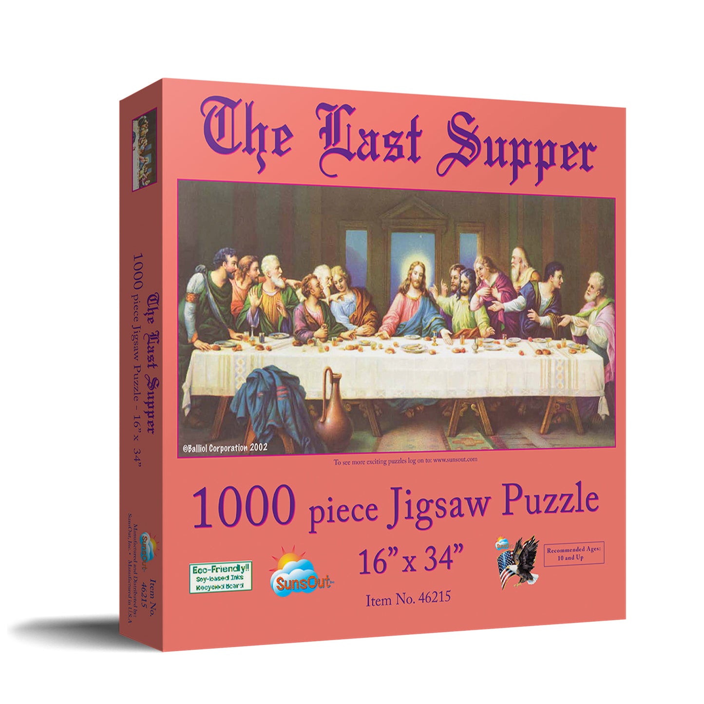 1000 pc - The Last Supper (16) - 1000 Piece Jigsaw Puzzle