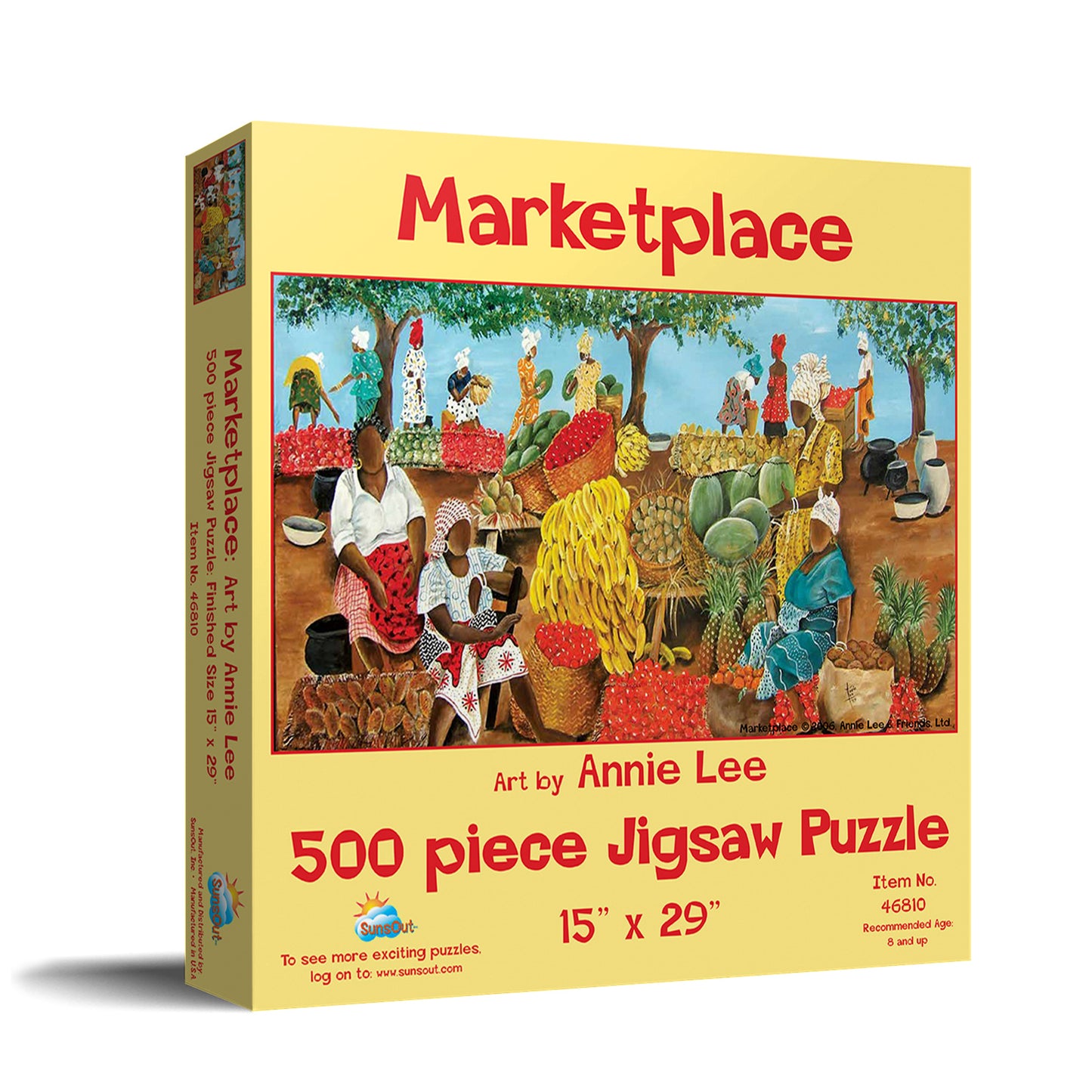 Marketplace - 500 Piece Jigsaw Puzzle