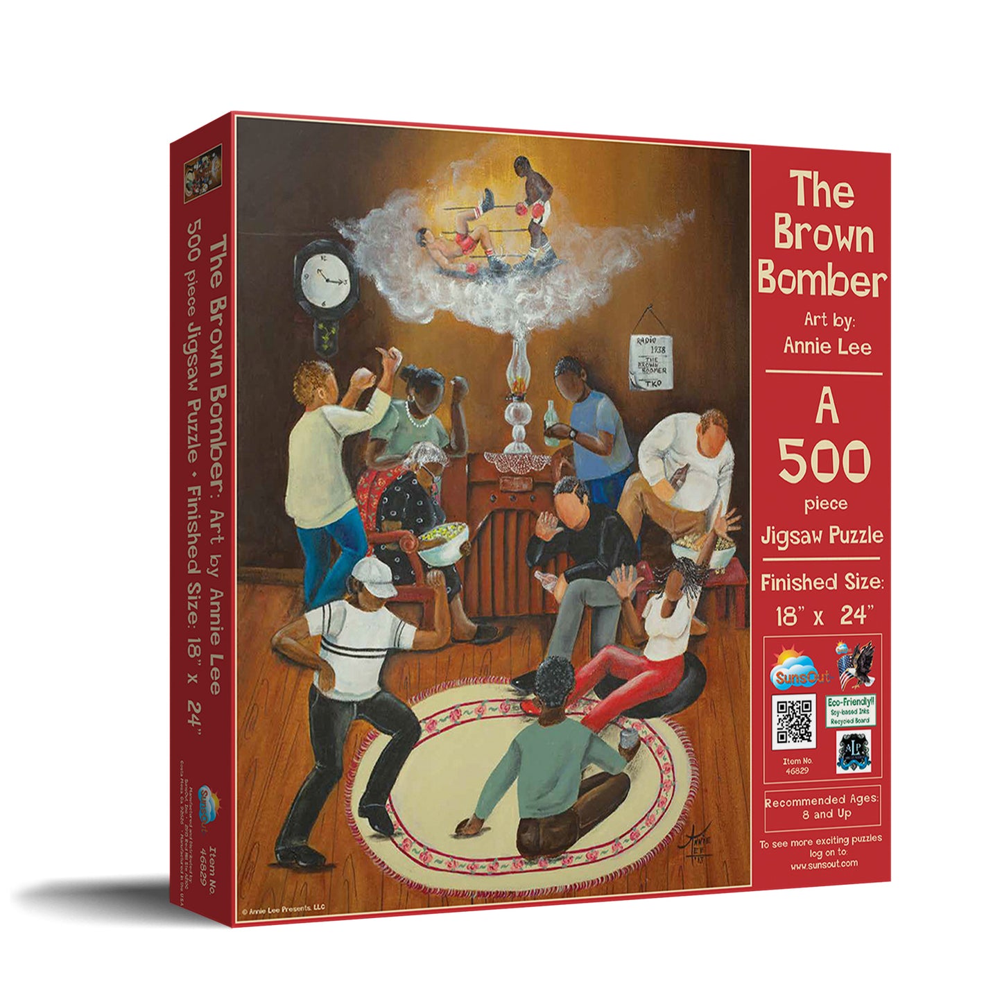 The Brown Bomber - 500 Piece Jigsaw Puzzle