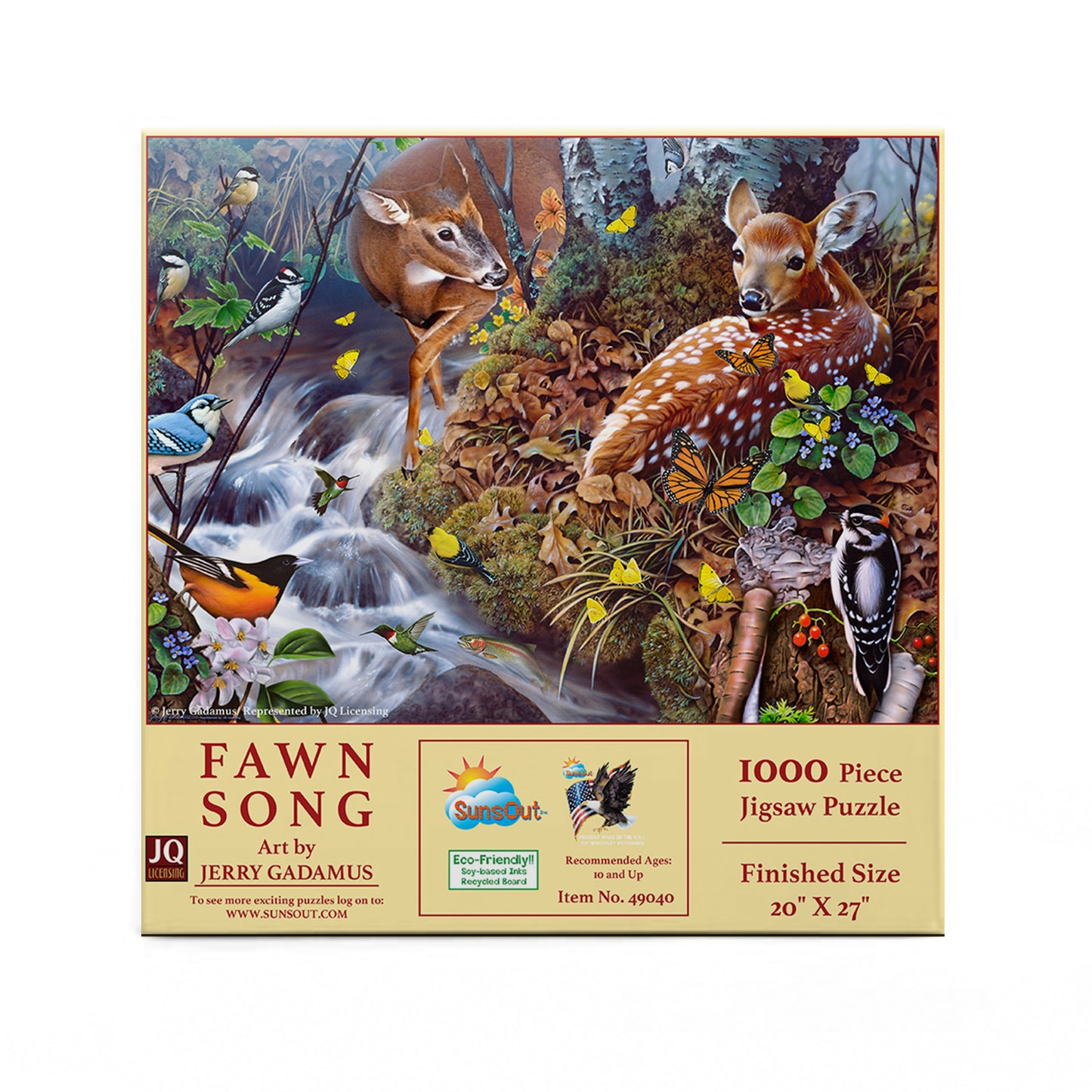 Fawn Song - 1000 Piece Jigsaw Puzzle