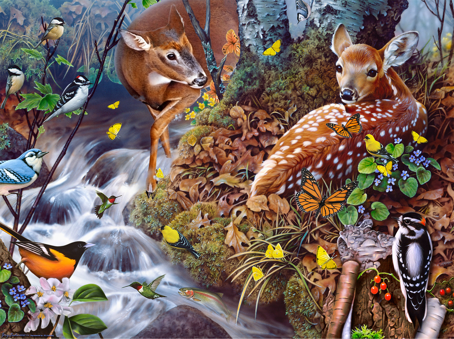 Fawn Song - 1000 Piece Jigsaw Puzzle