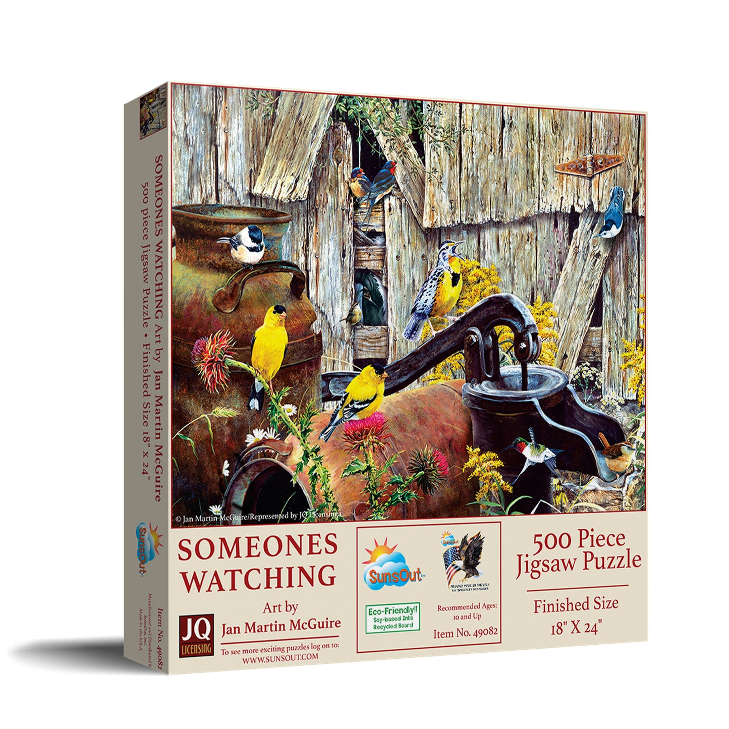Someone's Watching - 500 Piece Jigsaw Puzzle