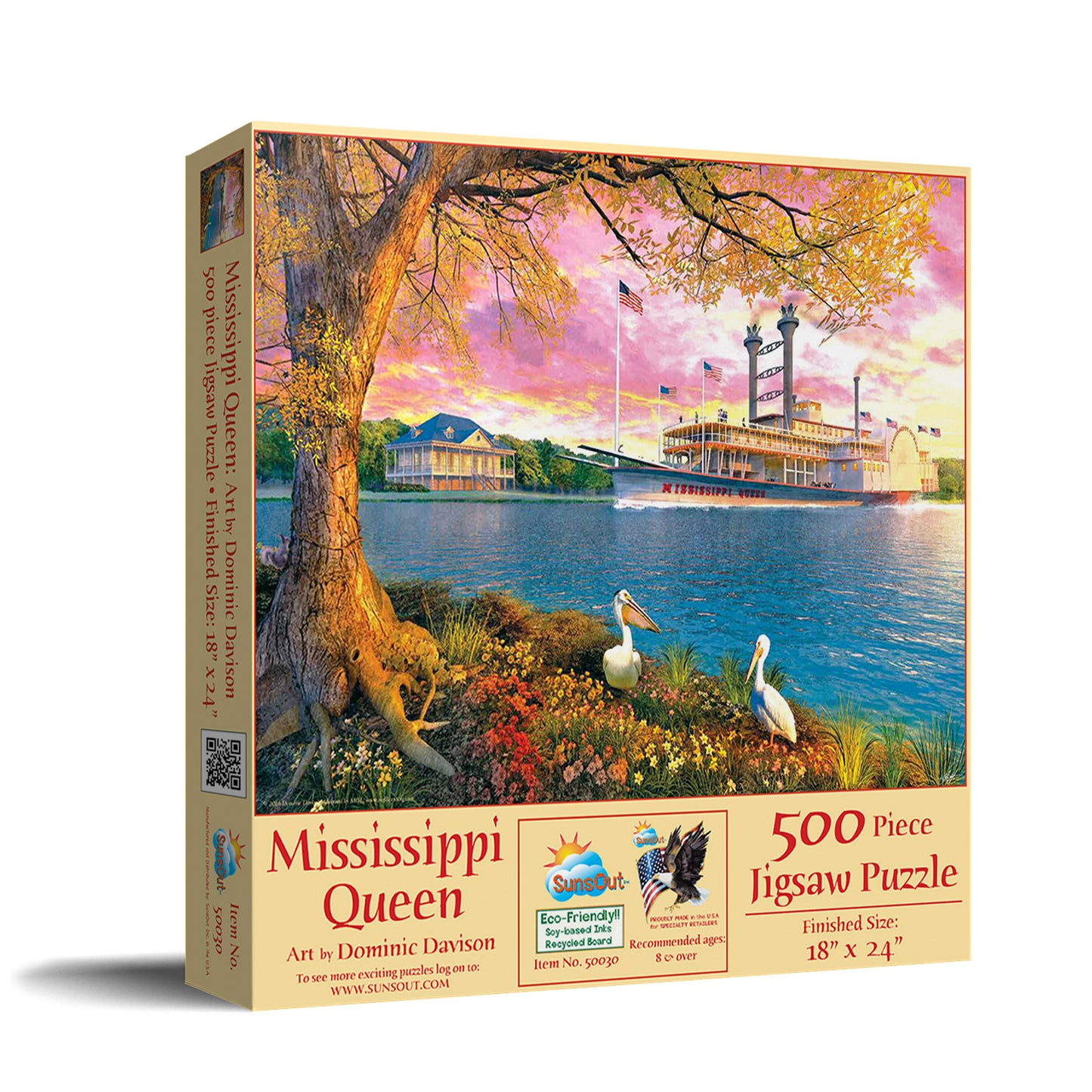 Mississippi Queen - 500 Piece Jigsaw Puzzle