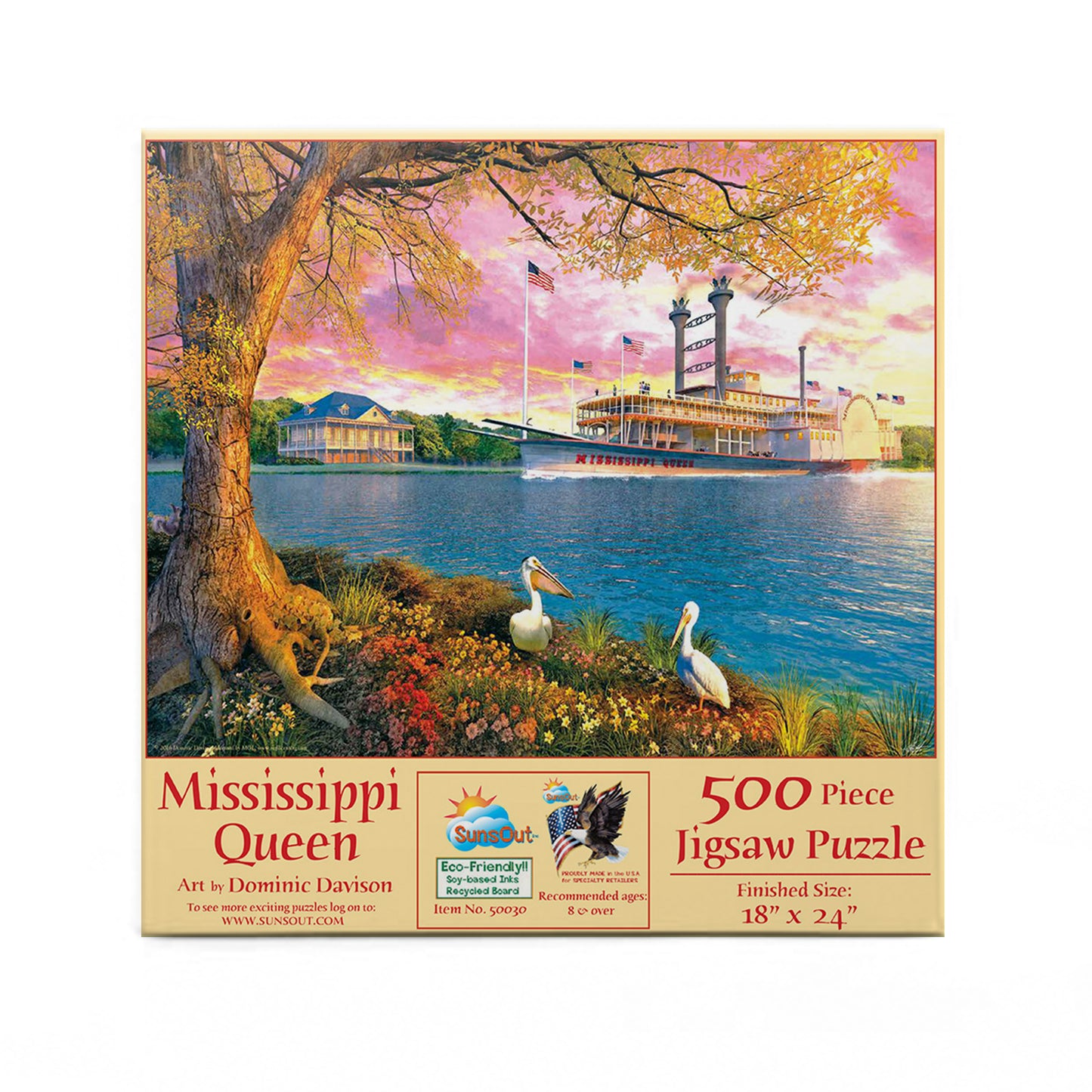 Mississippi Queen - 500 Piece Jigsaw Puzzle