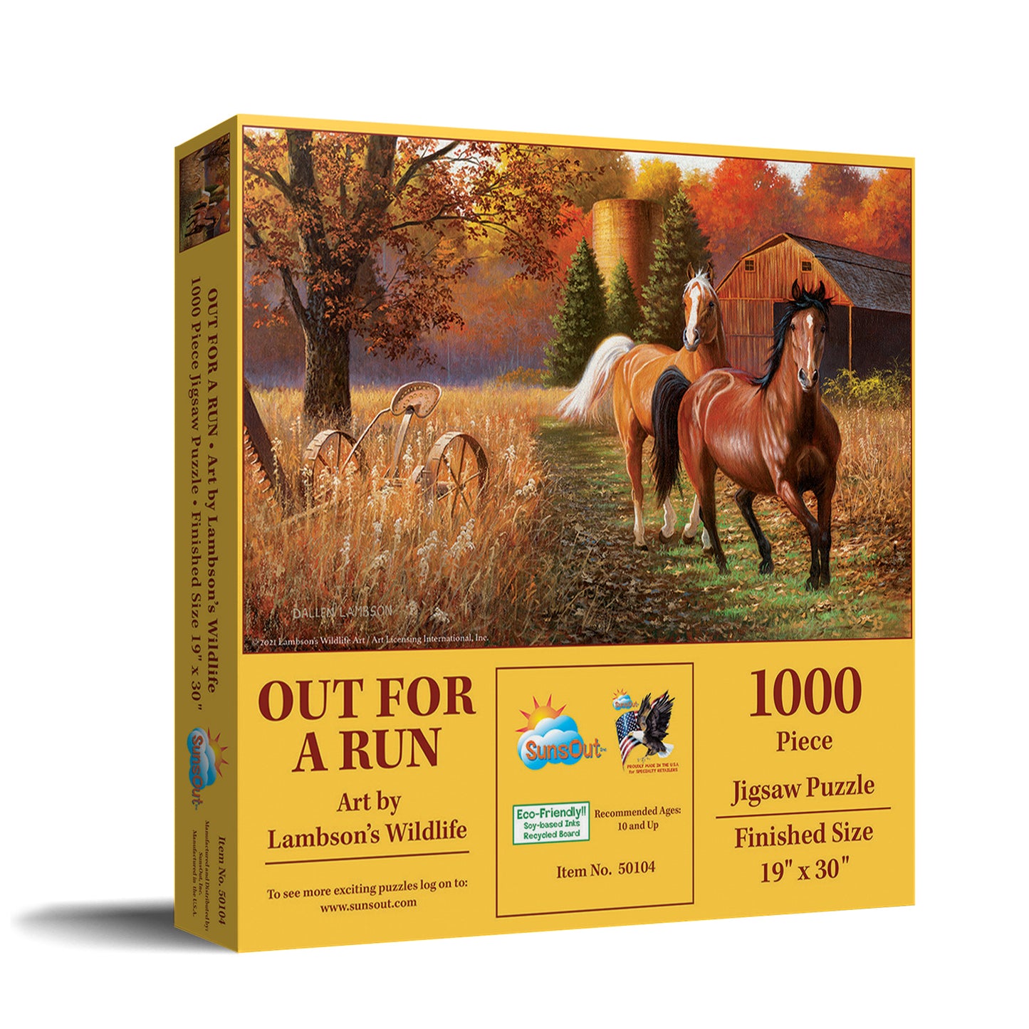 Out for a Run - 1000 Piece Jigsaw Puzzle