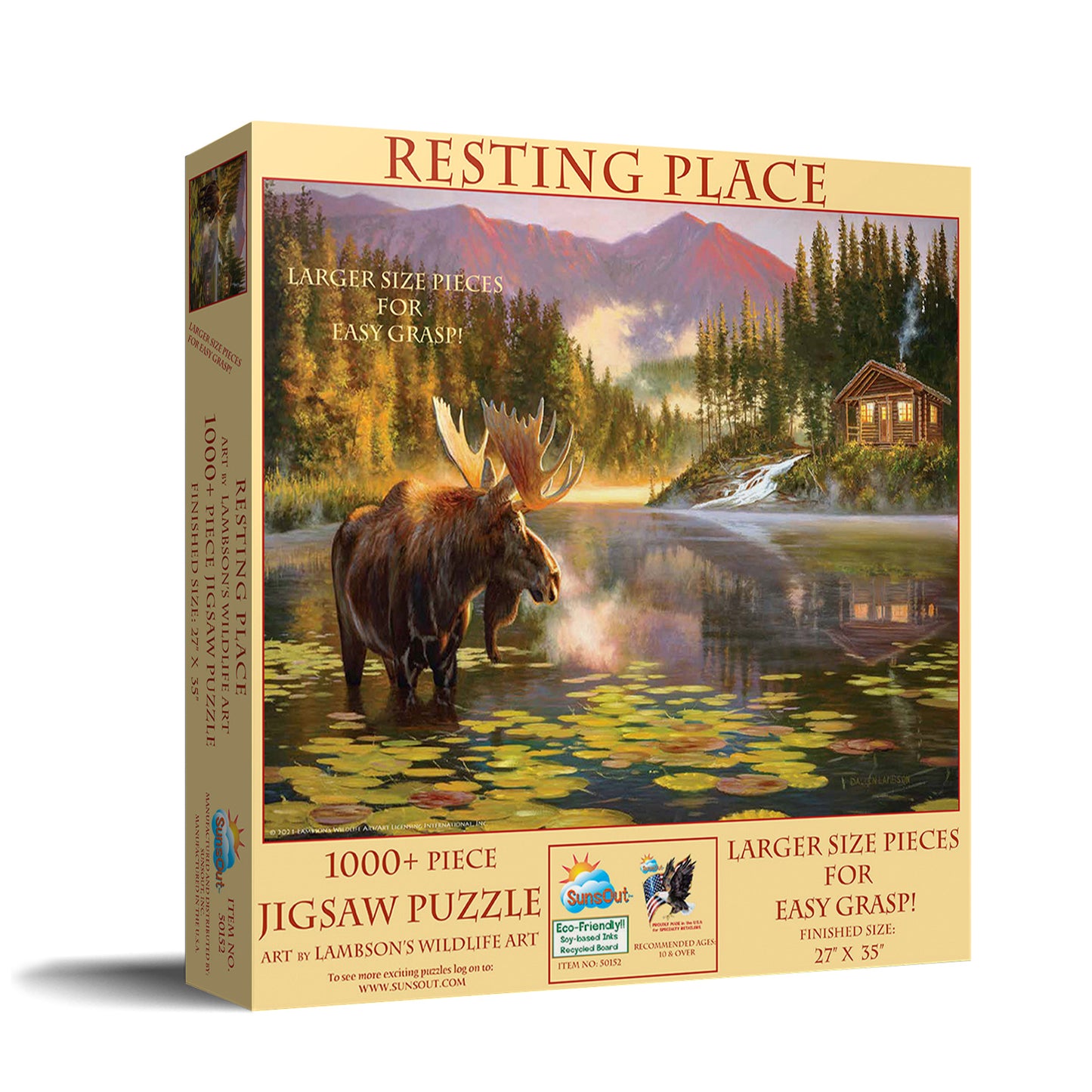 Resting Place - 1000 Large Piece Jigsaw Puzzle