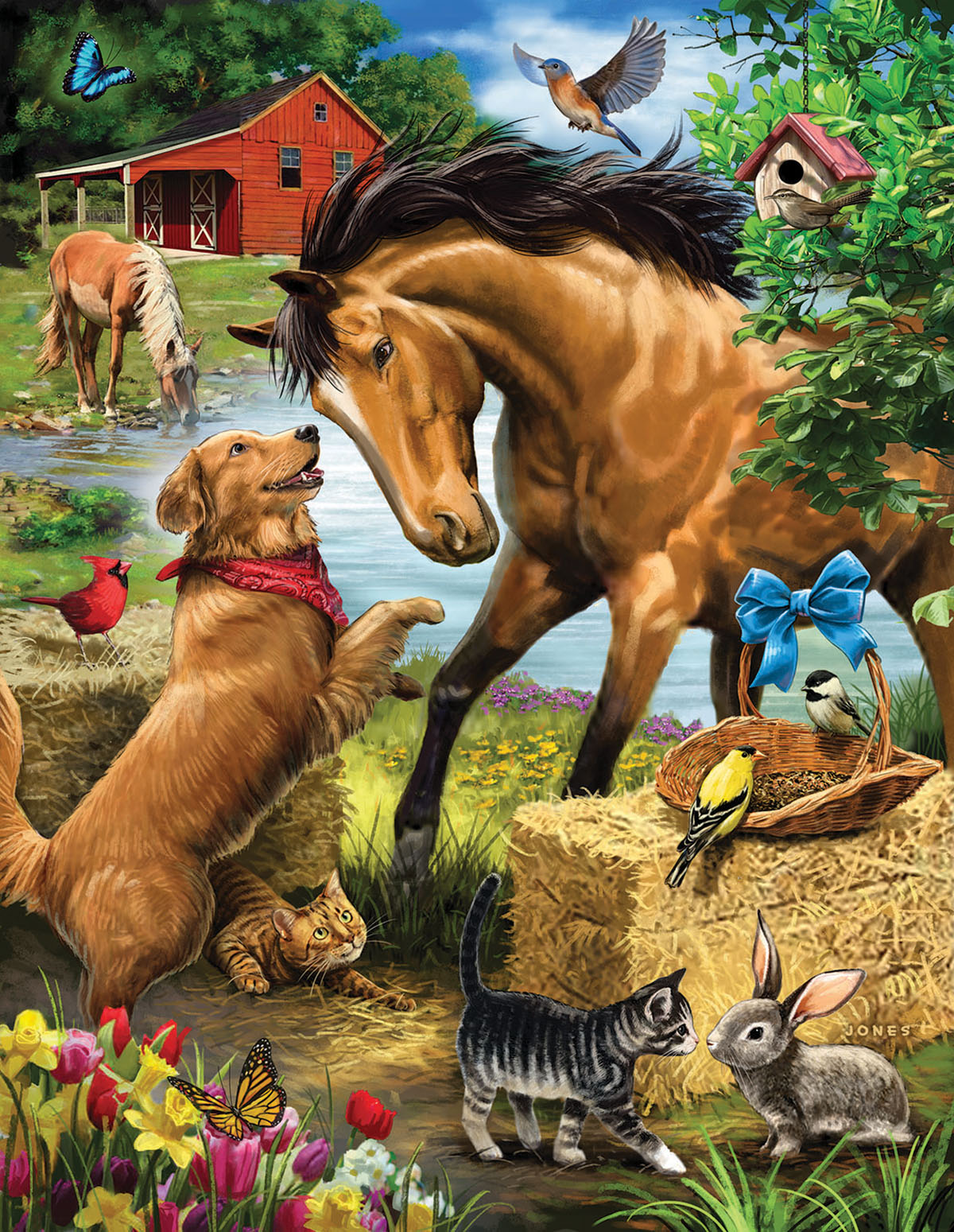 Let's Play - 1000 Large Piece Jigsaw Puzzle