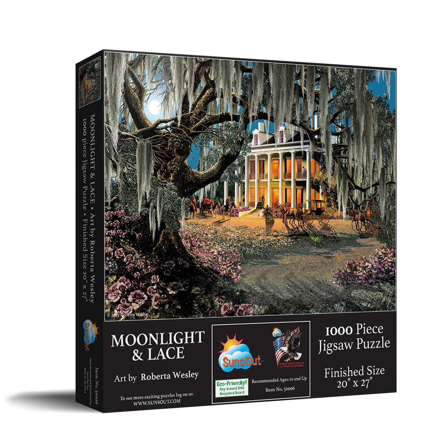 Moonlight & Lace - 1000 Piece Jigsaw Puzzle