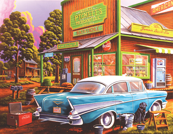 Aunt Sheila's Cafe - 1000 Large Piece Jigsaw Puzzle