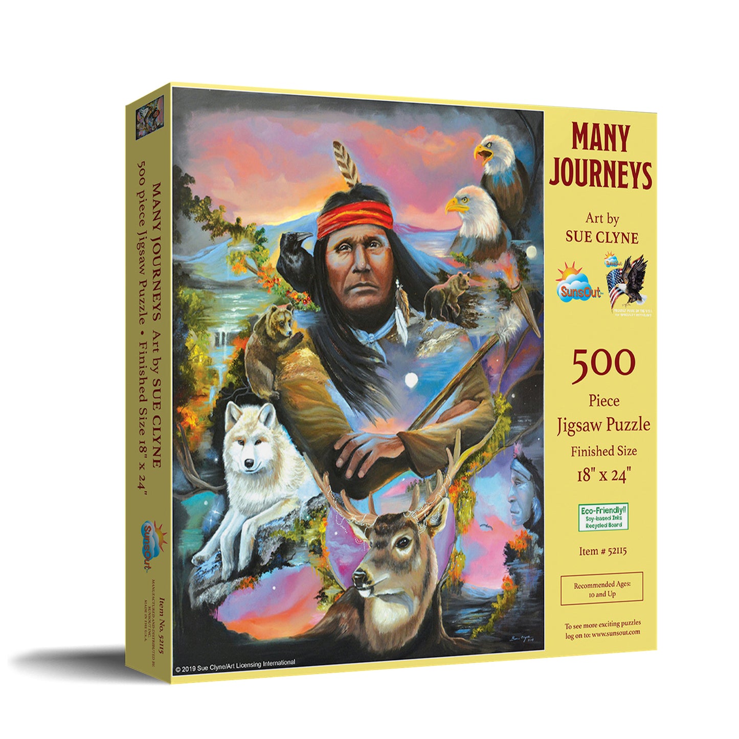 Many Journeys - 500 Piece Jigsaw Puzzle