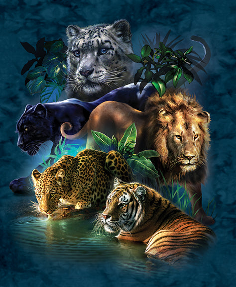 Big Cat Prowess - 1000 Piece Jigsaw Puzzle