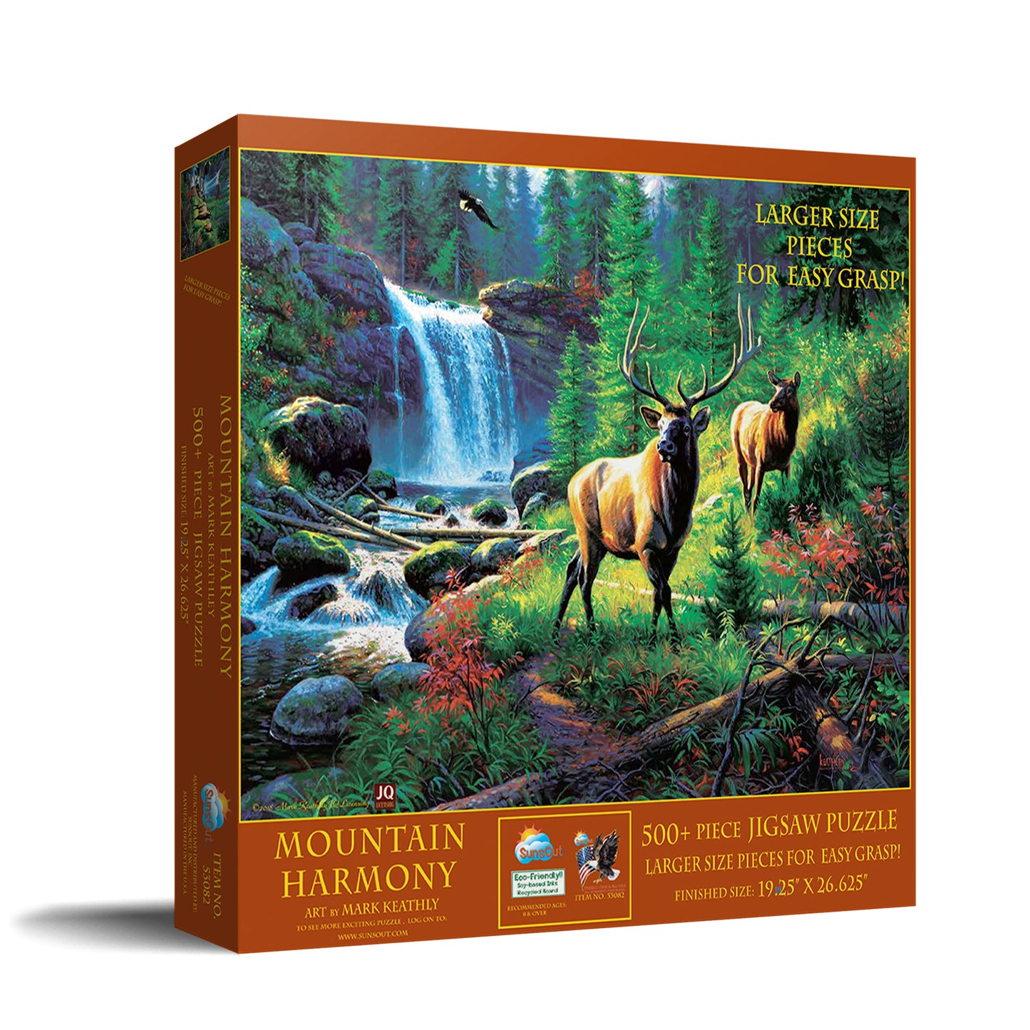 Mountain Harmony - 500 Large Piece Jigsaw Puzzle