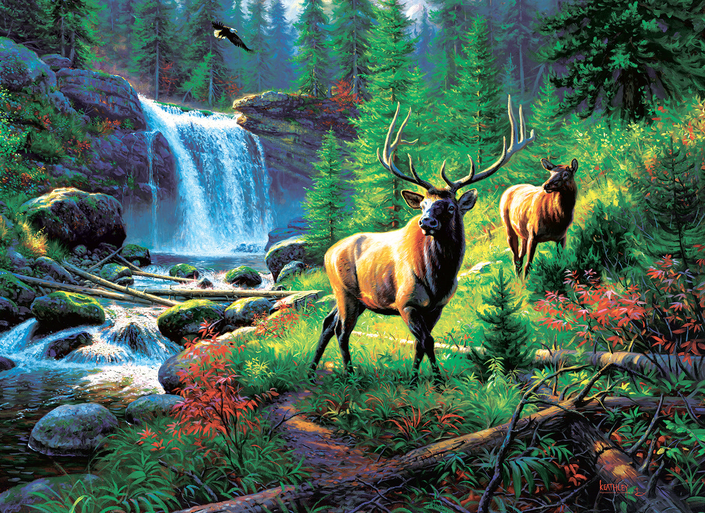 Mountain Harmony - 500 Large Piece Jigsaw Puzzle