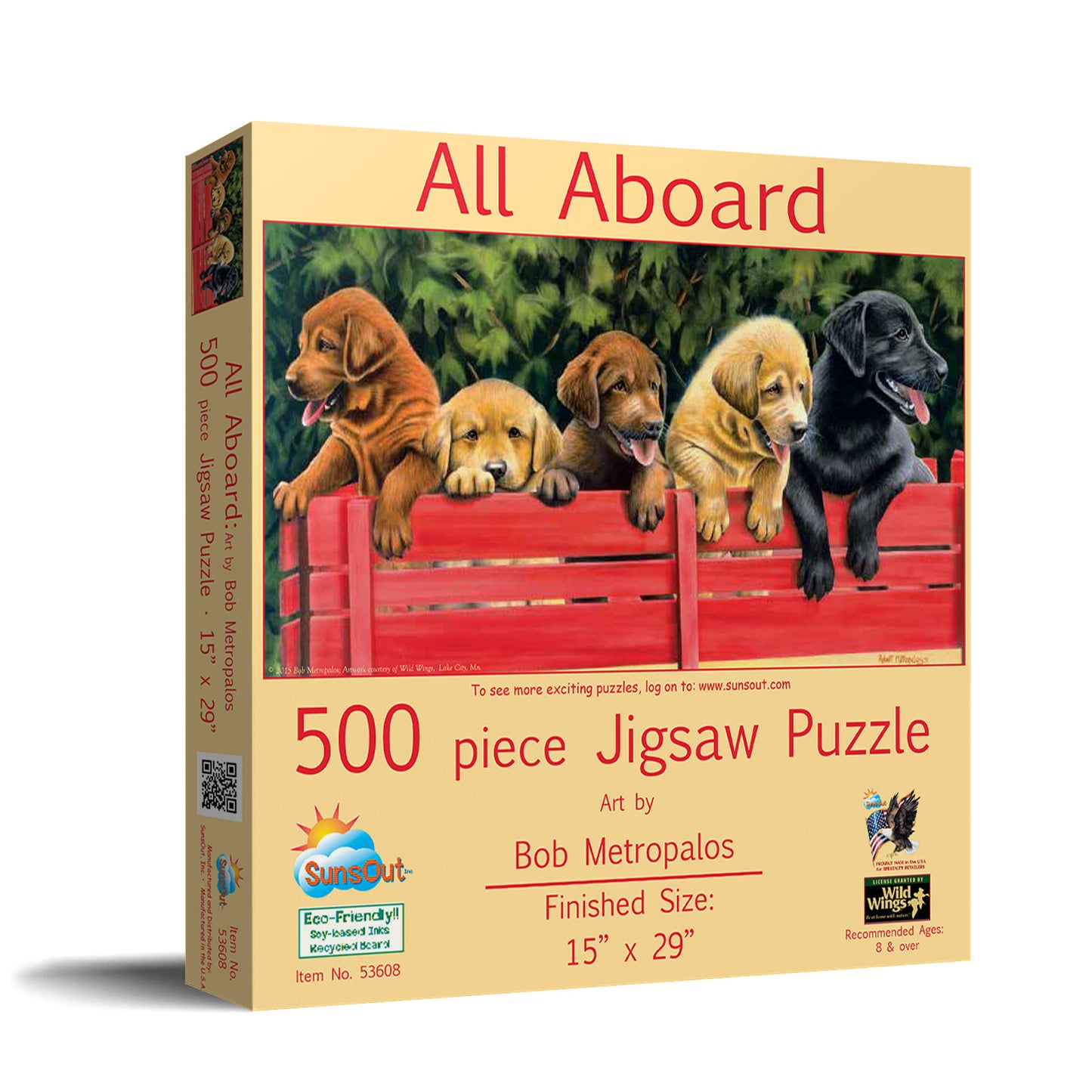 All Aboard - 500 Piece Jigsaw Puzzle