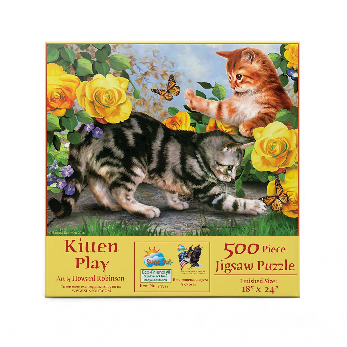 Kitten Play - 500 Piece Jigsaw Puzzle
