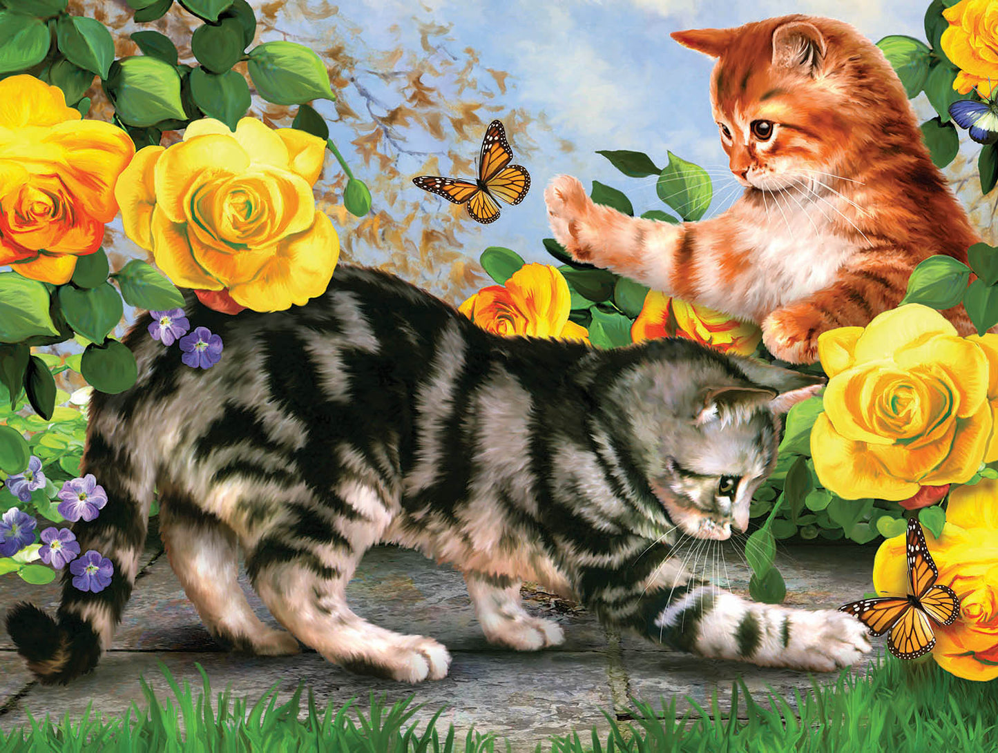 Kitten Play - 500 Piece Jigsaw Puzzle