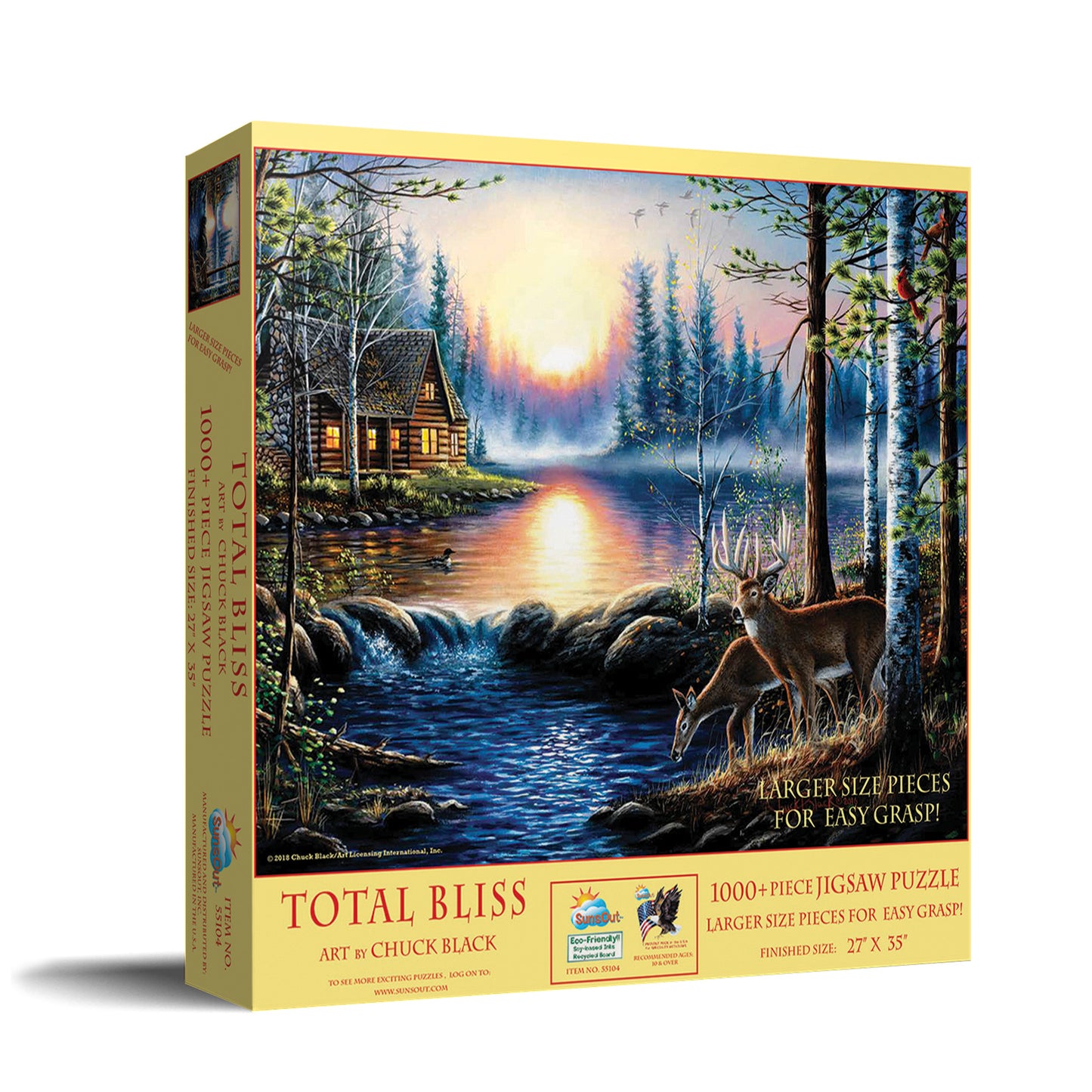 Total Bliss - 1000 Large Piece Jigsaw Puzzle