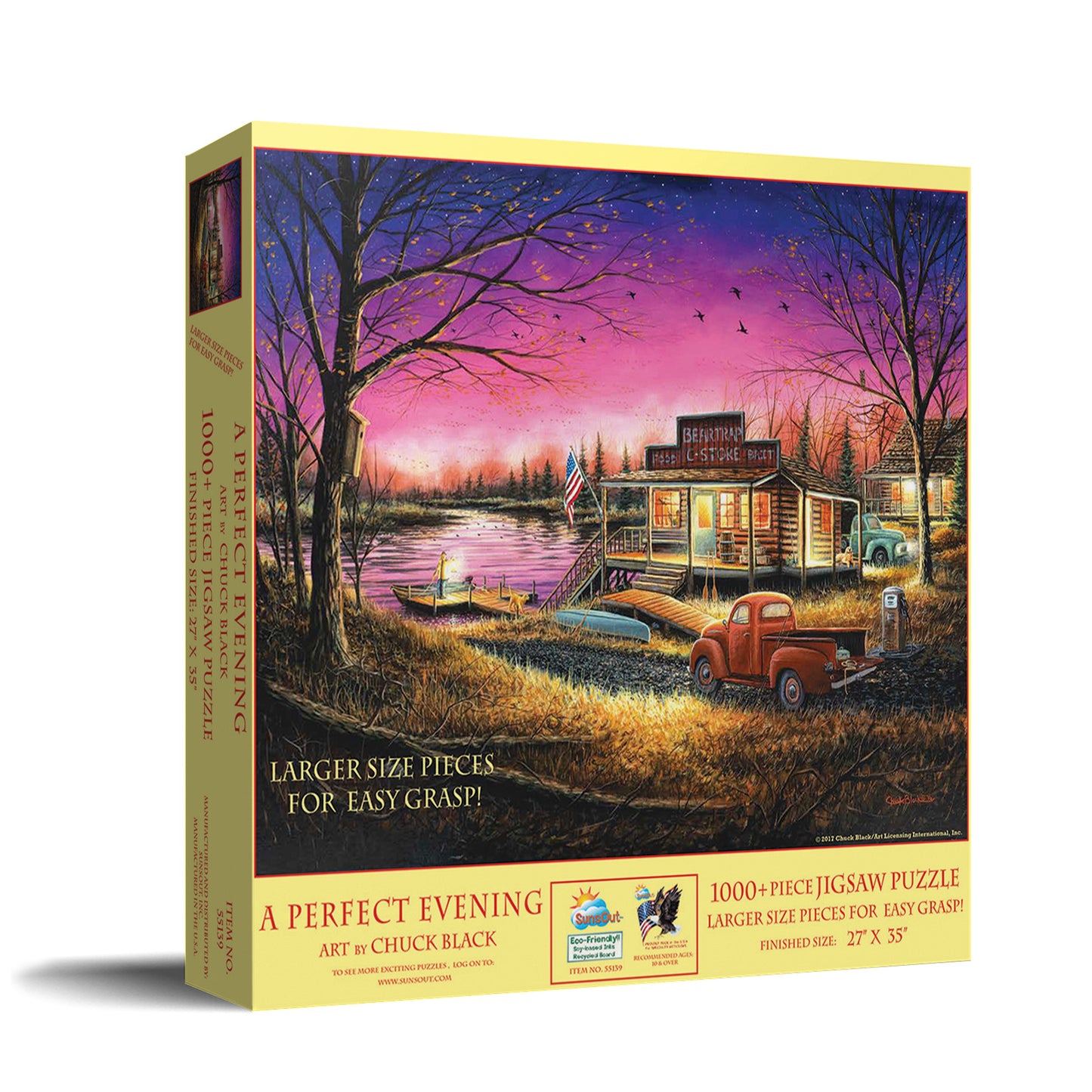 A Perfect Evening - 1000 Large Piece Jigsaw Puzzle