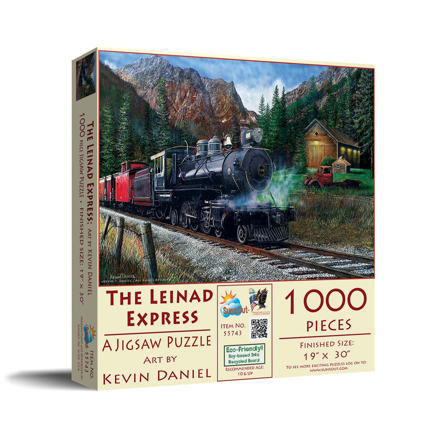 The Leinad Express - 1000 Piece Jigsaw Puzzle