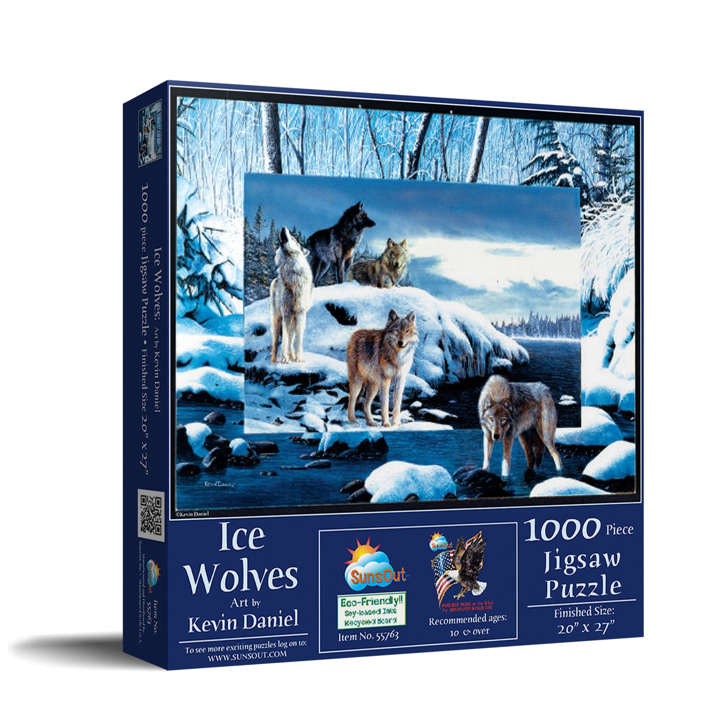 Ice Wolves - 1000 Piece Jigsaw Puzzle