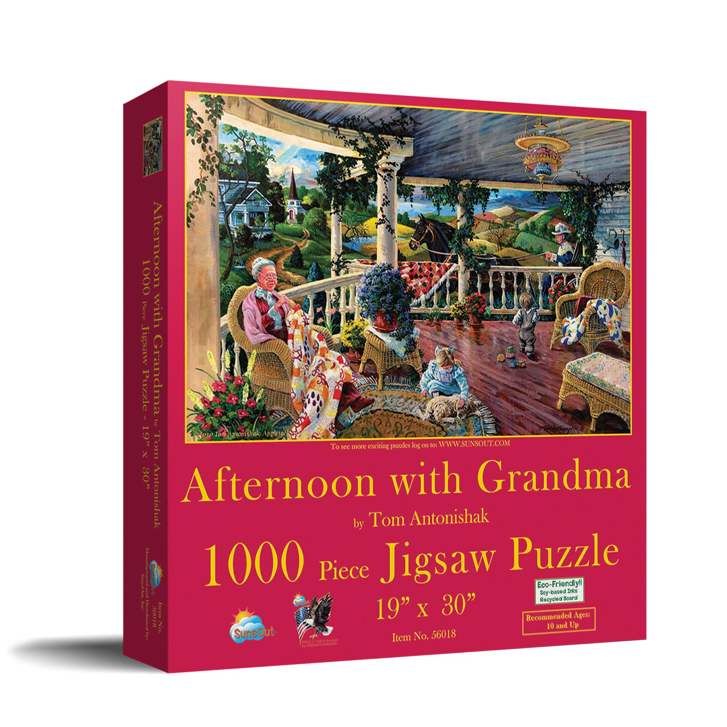 Afternoon with Grandma (16) - 1000 Piece Jigsaw Puzzle