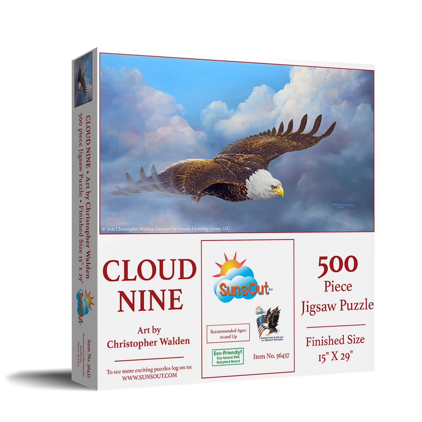 Cloud Nine - 500 Piece Jigsaw Puzzle