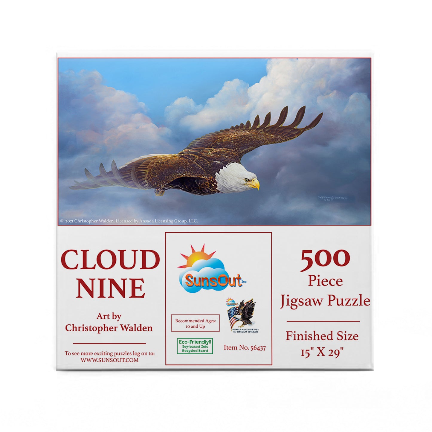 Cloud Nine - 500 Piece Jigsaw Puzzle