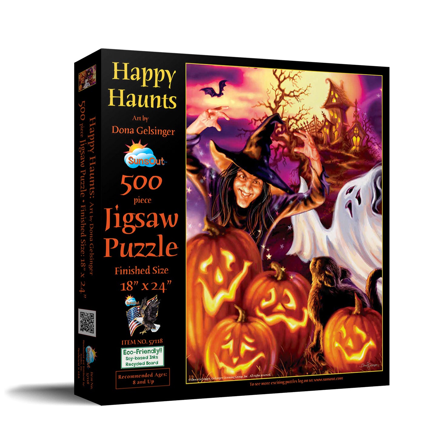 Happy Haunts - 500 Piece Jigsaw Puzzle