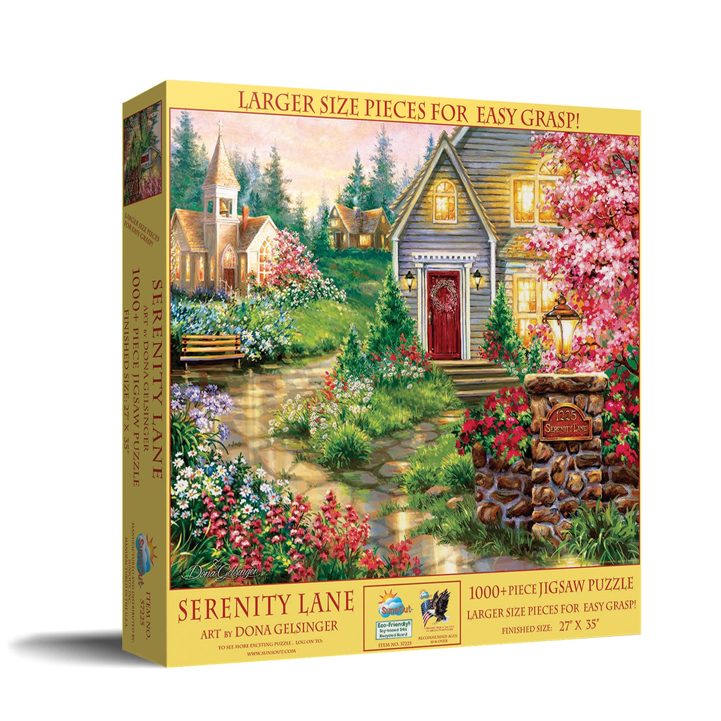 Serenity Lane - 1000 Large Piece Jigsaw Puzzle