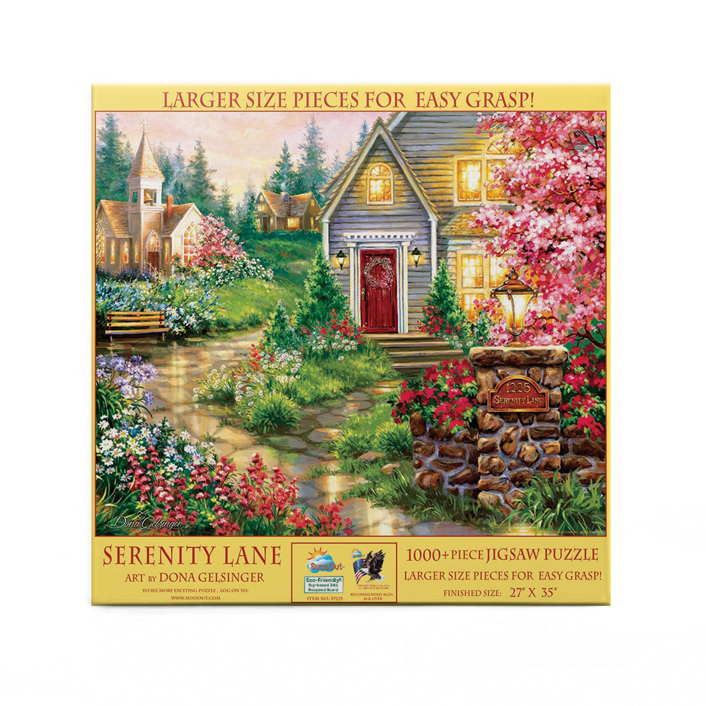 Serenity Lane - 1000 Large Piece Jigsaw Puzzle