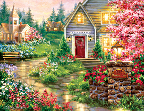 Serenity Lane - 1000 Large Piece Jigsaw Puzzle