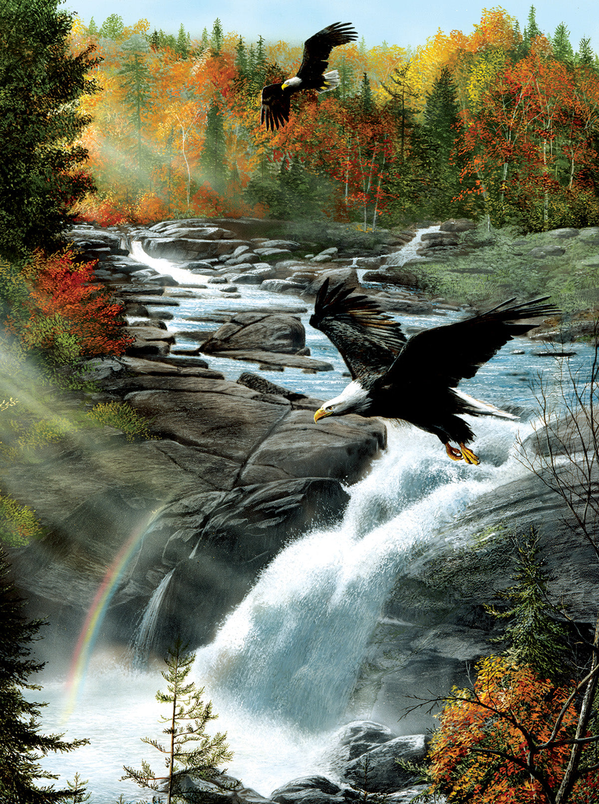 Gooseberry Falls - 1000 pc - 1000 Piece Jigsaw Puzzle
