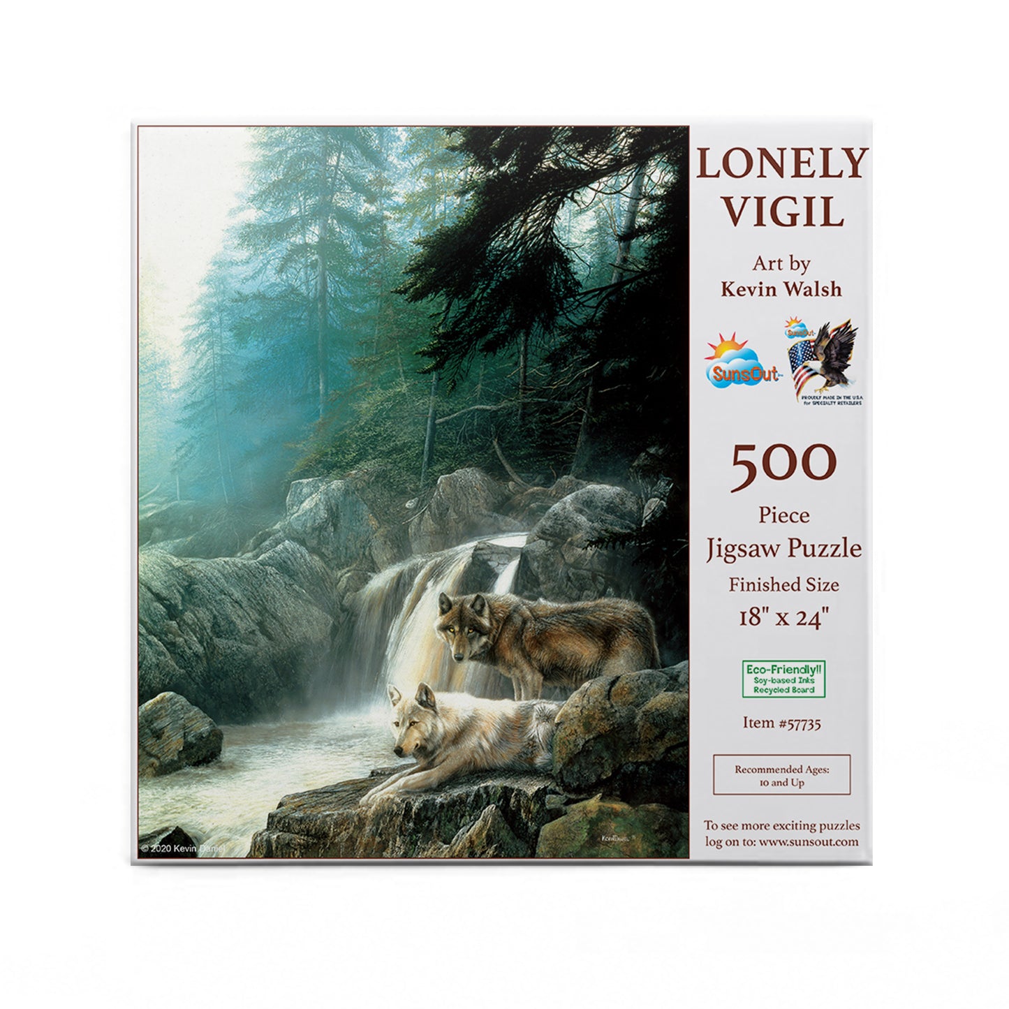 Lonely Vigil - 500 Piece Jigsaw Puzzle