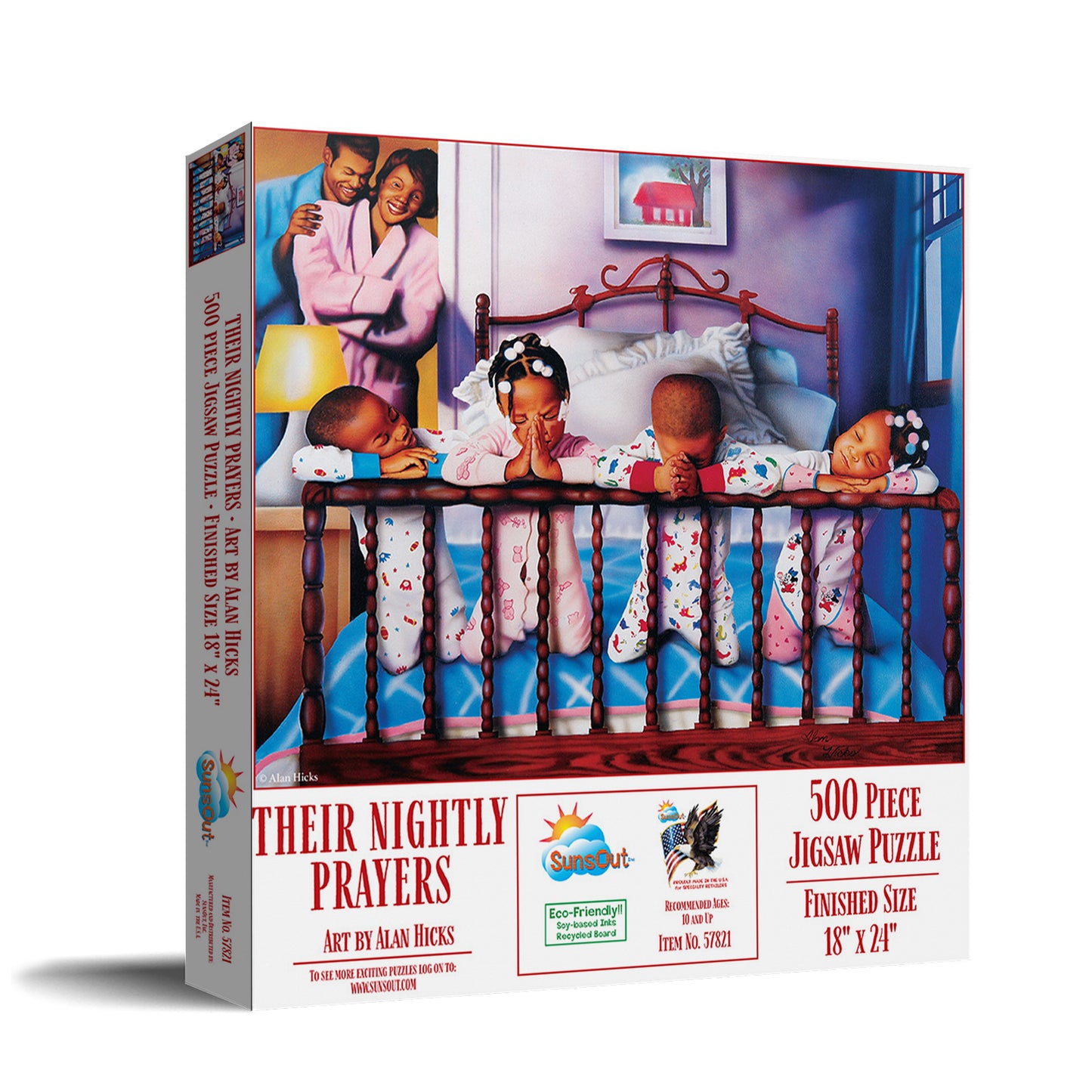 Their Nightly Prayers - 500 Piece Jigsaw Puzzle