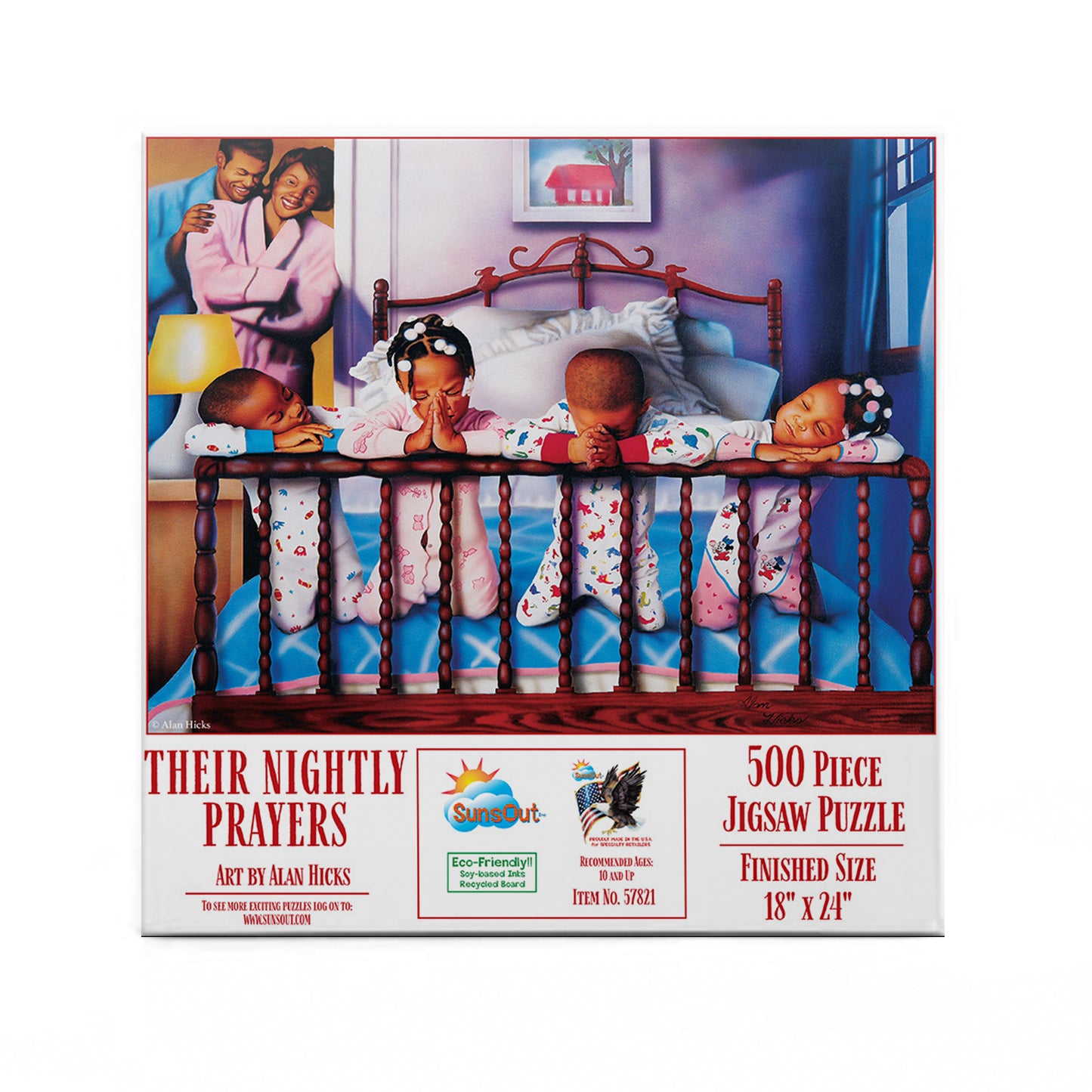 Their Nightly Prayers - 500 Piece Jigsaw Puzzle
