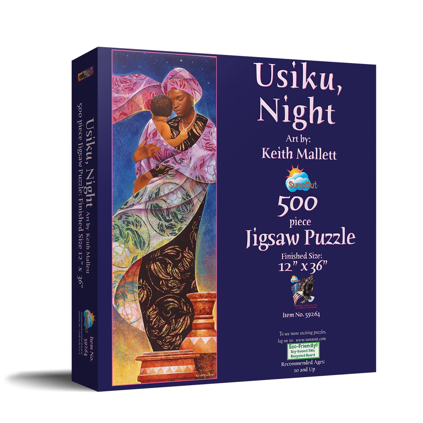Usiku, Night - 500 Piece Jigsaw Puzzle